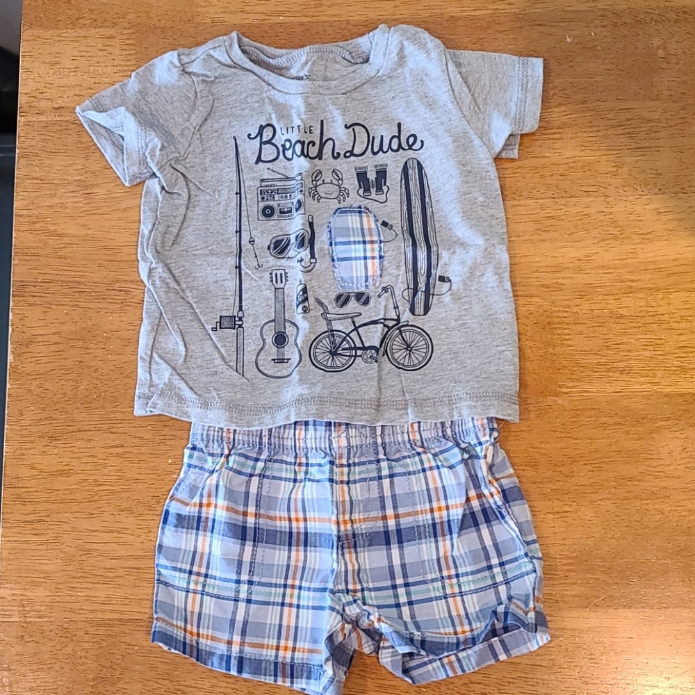 Carters shorts set